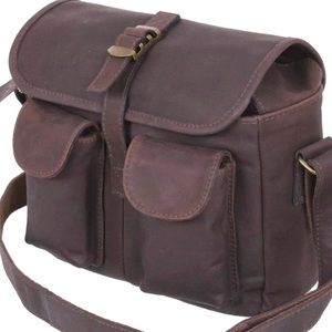 Rothco new leather messenger bag